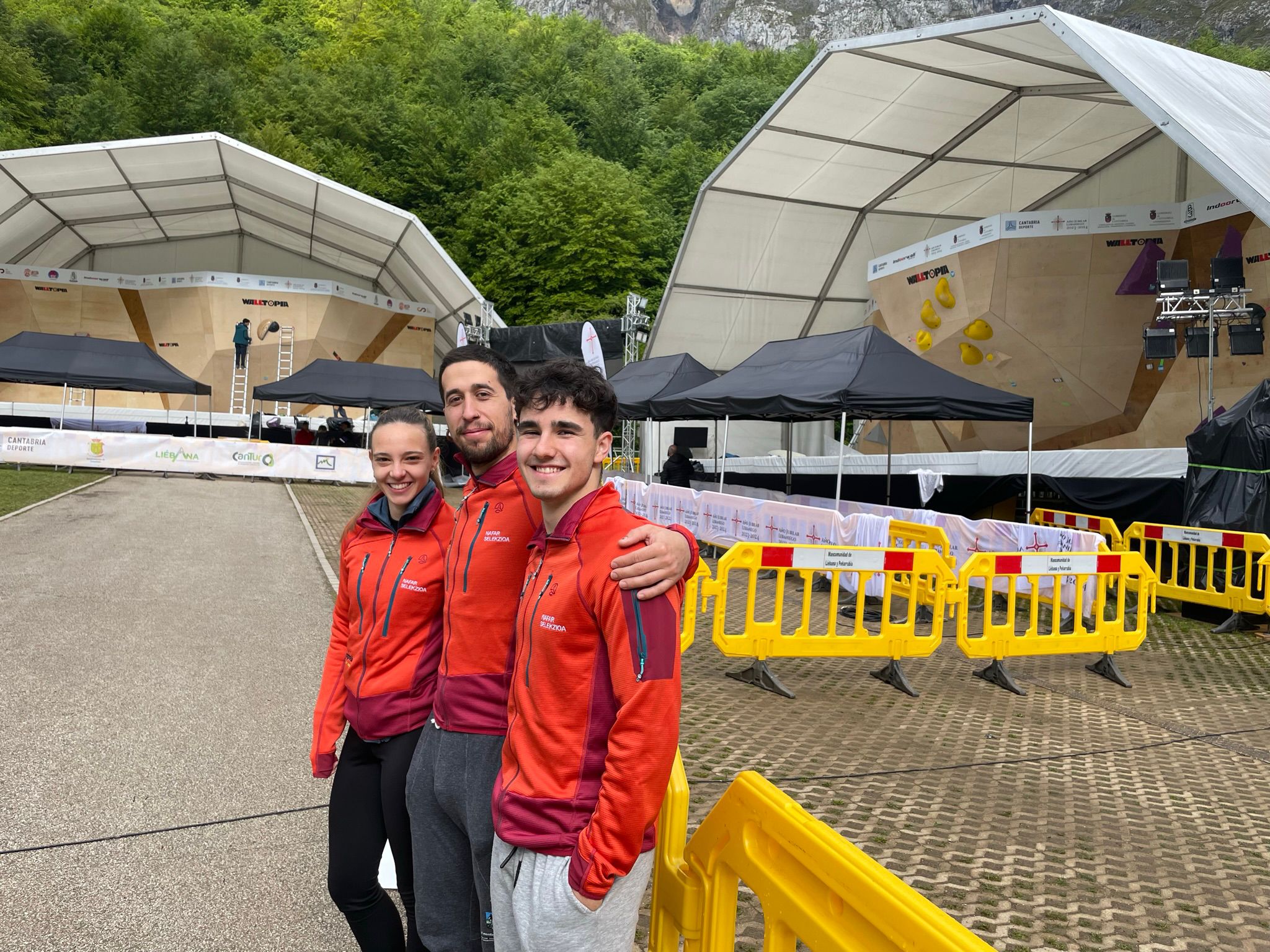 LEIRE RUIZ DE ARGANDOÑA Y UNAX UTERGA PARTICPAN EN LA PRUEBA DE COPA DE EUROPA DE VELOCIDAD CELEBRADA EN FUENTE DÉ